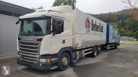 شاحنة عربة مقفلة ناقلة الجعة Scania