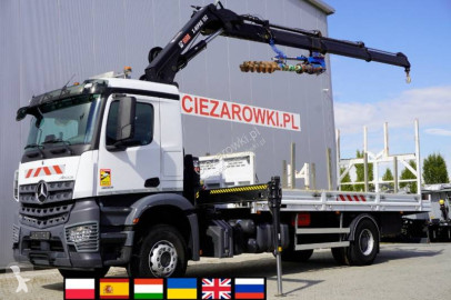 Camion grue ridelles Mercedes