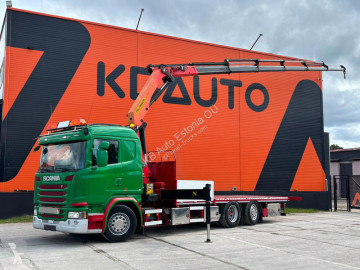 Camión grúa Scania