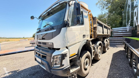 Volvo three-way side tipper truck