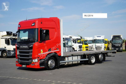 Camion platformă Scania