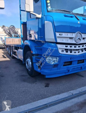 Camião grua caixa aberta Mercedes