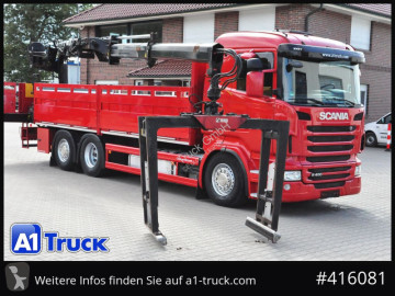 Camion Scania L R400, HIAB XS 166-3 Lift-Lenkachse