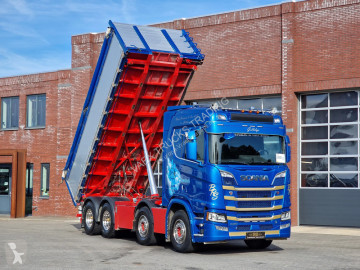 Camion Scania G R580 V8 NS Highline 8x4*4 - 3 way Tipper - Retarder - Special paint - Full air -