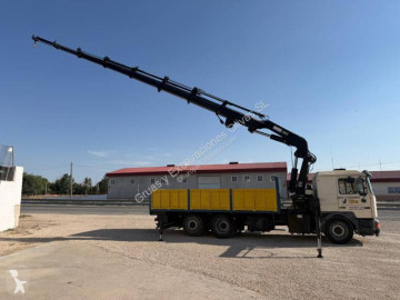 Camion grue ridelles MAN