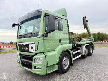 Camión MAN 26.480 TGS XLX 6x2 Meiller AK16 Lenk / Lift