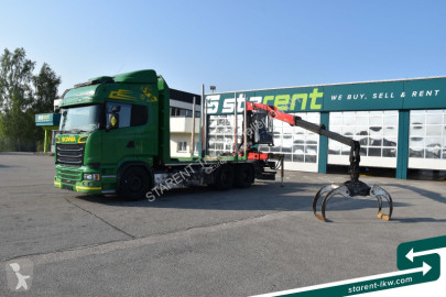 Camión maderero Scania