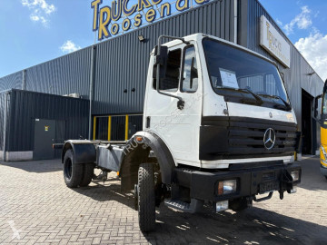 Vrachtwagen Mercedes 1417K SK 1224 + 4X4 + 14173 KM + EURO 2 + retarder + pto