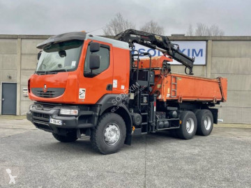 Renault two-way side tipper truck