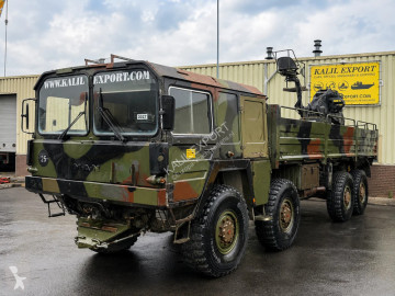 MAN flatbed truck