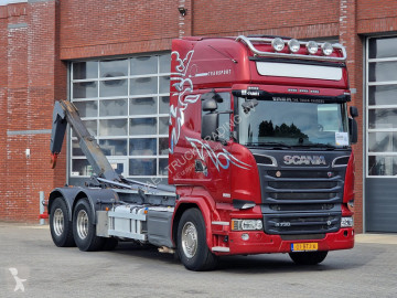 Camión Scania R 730 Topline 6x4 - 25t Mobas hooklift - etarder - Full air