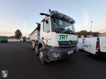 Mercedes two-way side tipper truck