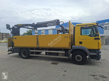 Teherautó MAN M 90 TG-M 18.290 4x2 BL Pritsche Heckkran 3xhydr.Auschub