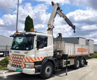 Scania construction dump truck