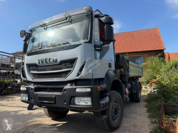 Camion Iveco 190.36 TRACKER AD 190T36 W 2-Achs Allradkipper Kran Atlas 105+Funk+Greiferst.