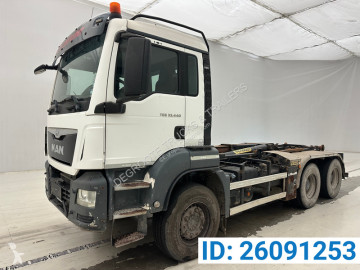 MAN hook arm system truck