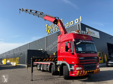 Lastbil DAF CF85 85410 + PALFINGER PK 42502-- 6X EXT. + REMOTE + 8X2 + ELEVATOR AXLE + EURO 5