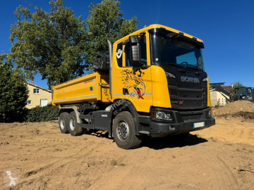 Camión volquete Scania