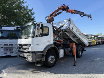 Kamión Mercedes Axor 1829 K 4X2 Kipper mit Kran Atlas 125.2