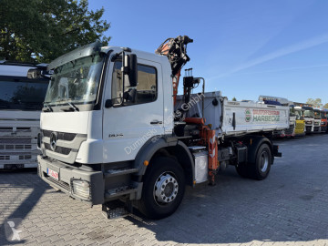 Kamión Mercedes Axor 1829 K 4X2 Kipper mit Kran Atlas 125.2