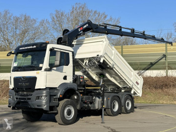 Kamión MAN TGS 28.480 MAN 28.480 BL 6x4-4 Hiab 228-6 3-Seiten-Kipper