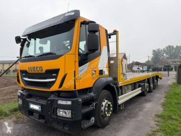 Iveco heavy equipment transport truck