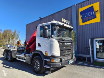 Scania hook arm system truck