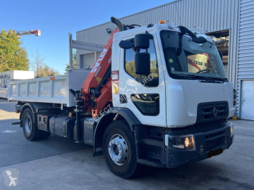 Renault two-way side tipper truck