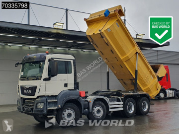 MAN 41.480 TGS 8X4 15m3 tipper steel suspension Big-Axle Automatic Retarder Euro 6 truck