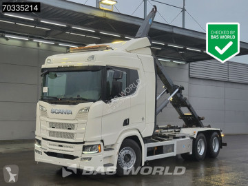 Scania hook arm system truck