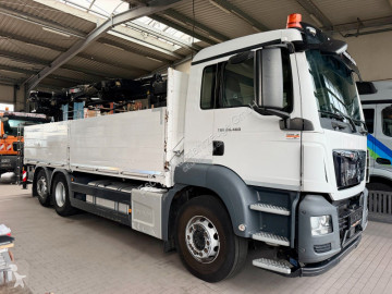 Camion grue ridelles MAN