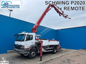Camion béton malaxeur + pompe Mercedes