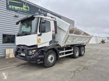 Renault two-way side tipper truck