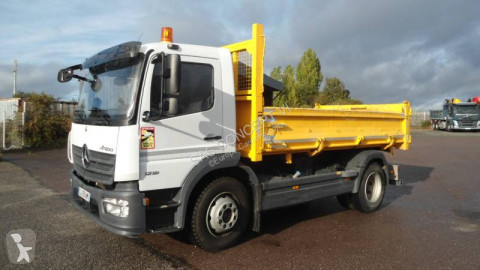 Mercedes three-way side tipper truck