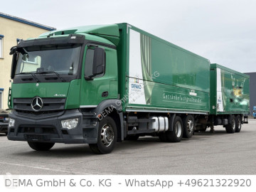 Camion plateau brasseur Mercedes