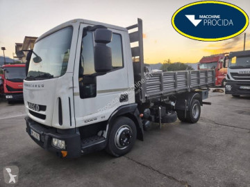 Iveco three-way side tipper truck