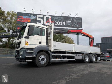 Camion grue ridelles MAN