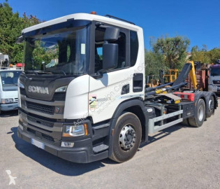 Scania hook arm system truck
