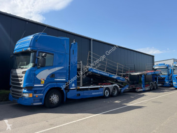 Scania car carrier truck
