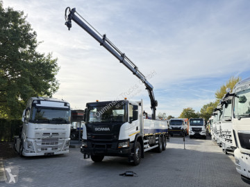 Scania P P410 XT 6X4 Kran Hiab X-HiDuo 188-4 truck