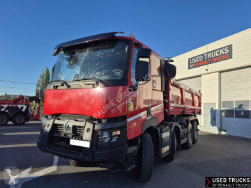 Renault two-way side tipper truck