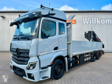 Camion grue ridelles Mercedes