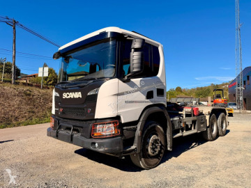 Scania hook arm system truck