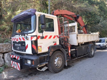 MAN two-way side tipper truck