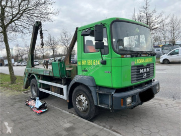 MAN skip truck