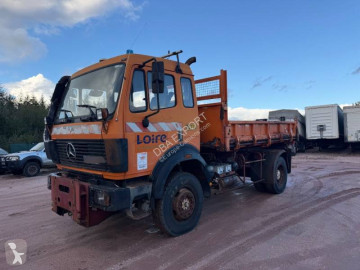 Mercedes two-way side tipper truck