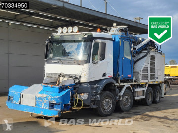 Mercedes Actros 3242 8X4 AMV 7450D Concrete sprayer Full Steel Big-Axle Automatic Euro 6 truck