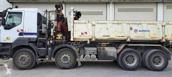 Renault two-way side tipper truck