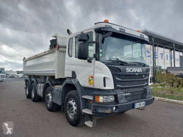 Scania two-way side tipper truck