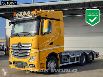 Mercedes Actros 2563 6X2 Machine transporter Lift+Steering axle Xenon Automatic Euro 6 truck